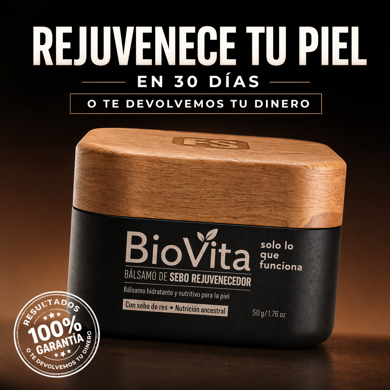 BioVita® Bálsamo Sebo de Res